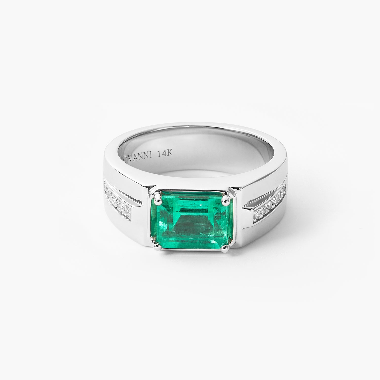 Exceptional Natural Emerald Ring SJ R 652